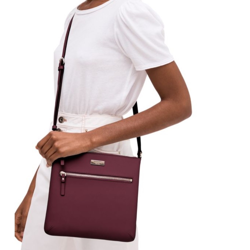 Kate Spade Rima Crossbody with New York CameronStreet Perforated Stacy Wallet